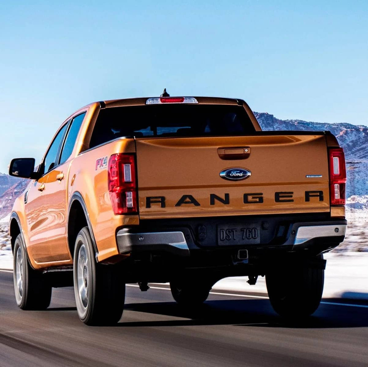 BLK RANGER LETTERS REAR 19-23 RANGER