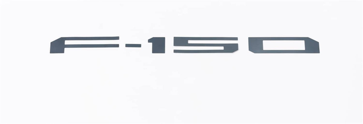 BLK PLATINUM F150 LETTERS REAR 18-20 F150