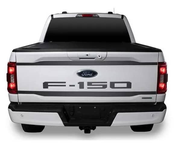 BLACK PLATINUM F150 TAILGATE LETTERS 21-26 F150
