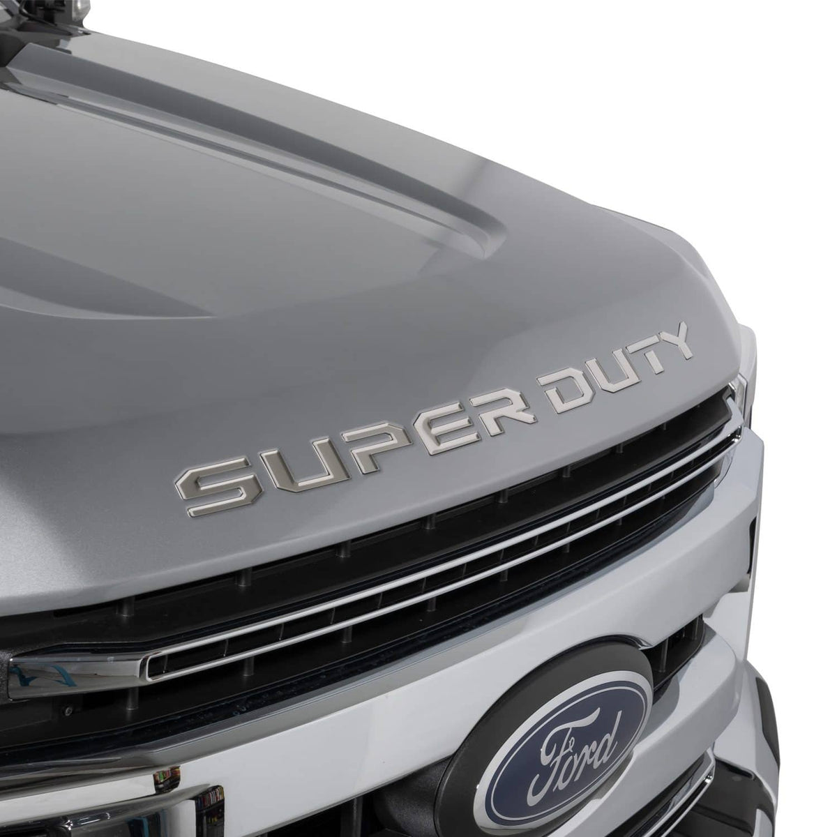 STAINLESS HOOD LETTERS 23-26 SUPER DUTY