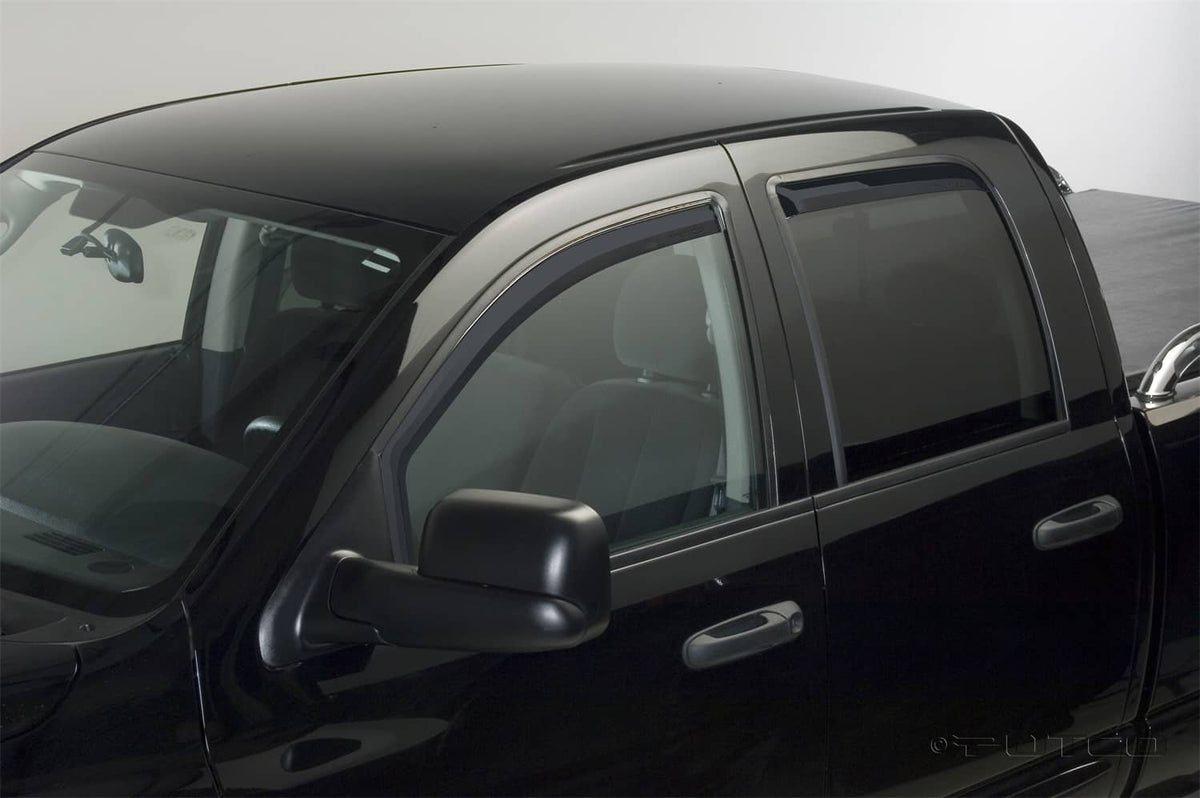 ELEMENT SMOKE WINDOW VISORS 15-20 F150/17-22 S/DUTY CREW CAB