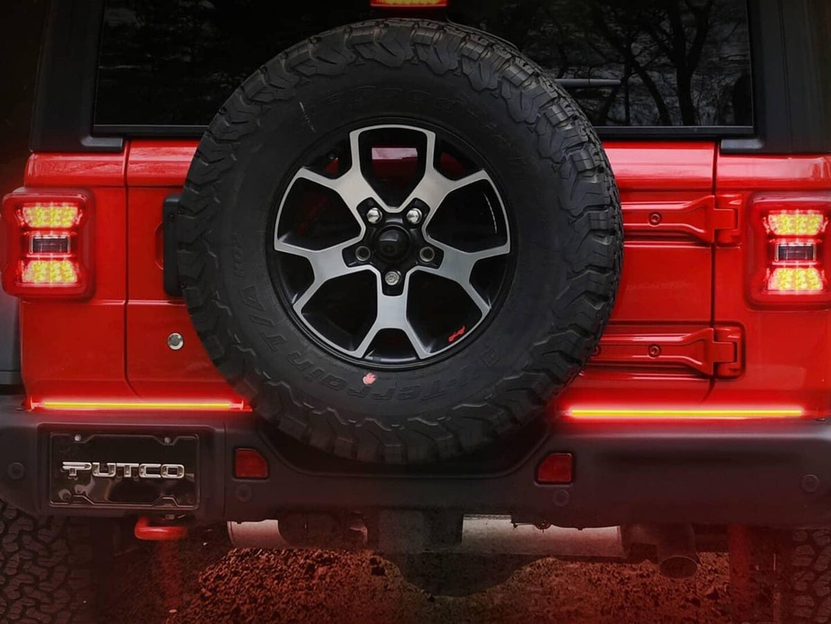 18" BLADE LED RED & WHITE TAILGATE LIGHT BAR