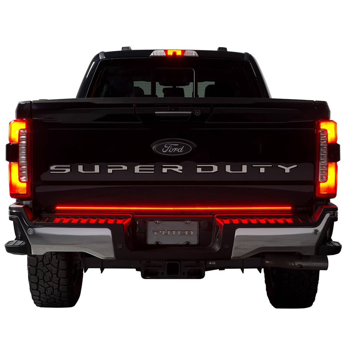 60" BLADE LED TAILGATE LIGHT BAR 23-26 S/DUTY WITH HALOGEN TAIL LIGHTS