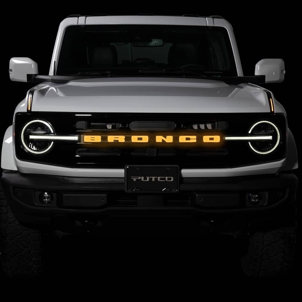 LED FRONT EMBLEM 21-26 BRONCO W/O FRONT CAMERA