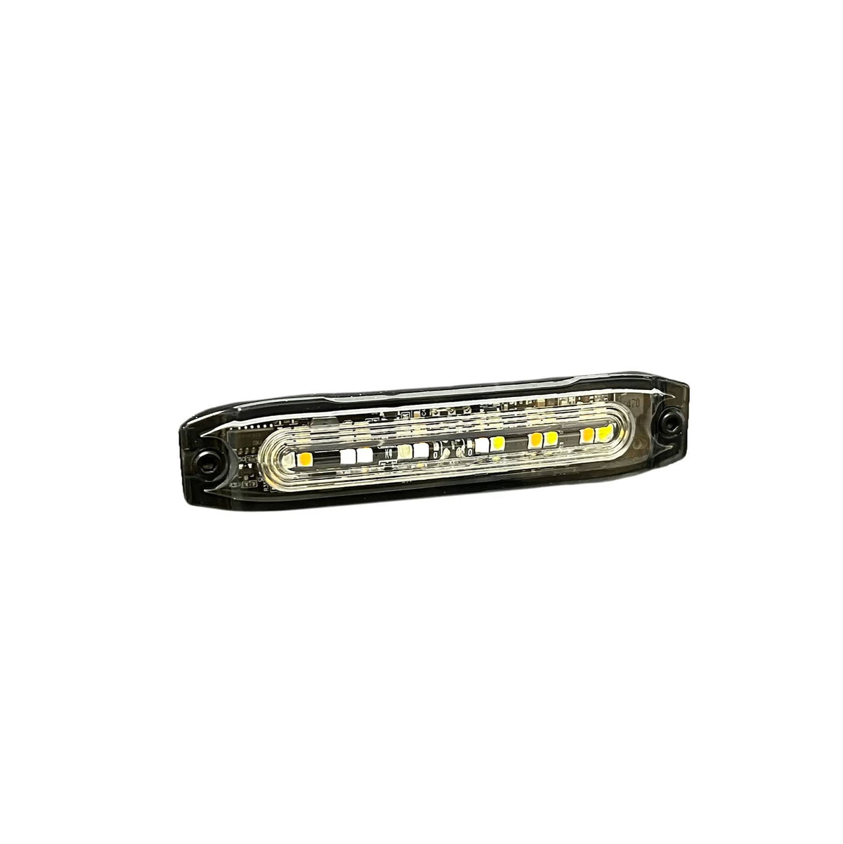 4" LIGHTHEAD STINGER AMBER/WHITE