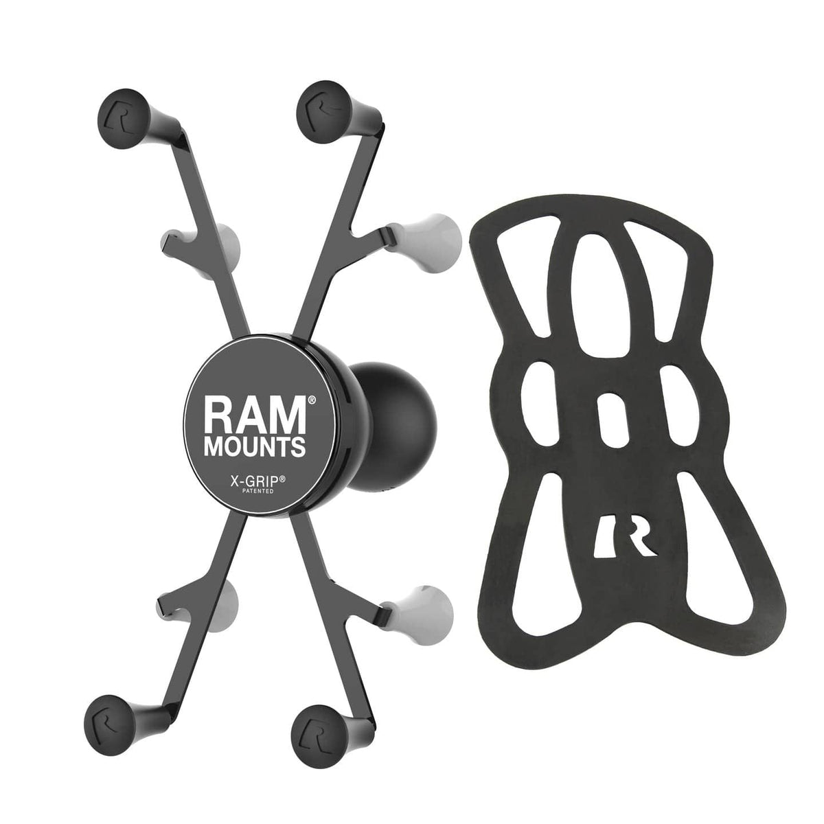 X-GRIP UNIV. HOLDER FOR 7-8" TABLETS W/ 1.5" BALL