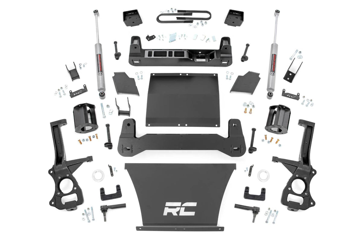 6" LIFT KIT | MONO REAR LEAF | 25-26 SILVERADO 1500 4WD