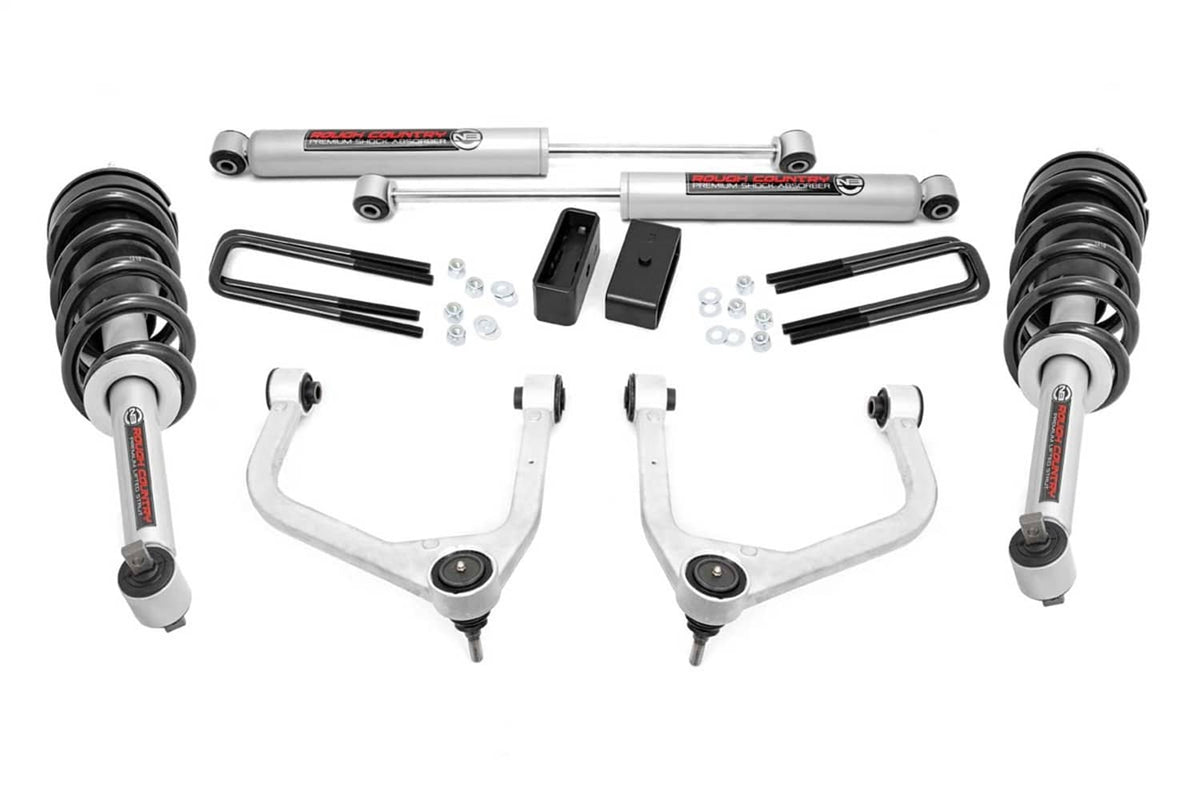 3.5" LIFT KIT 19-24 CHEV 1500 W/MULTI-LEAF SPRINGS (EXC TRAILBOSS/ZR2)