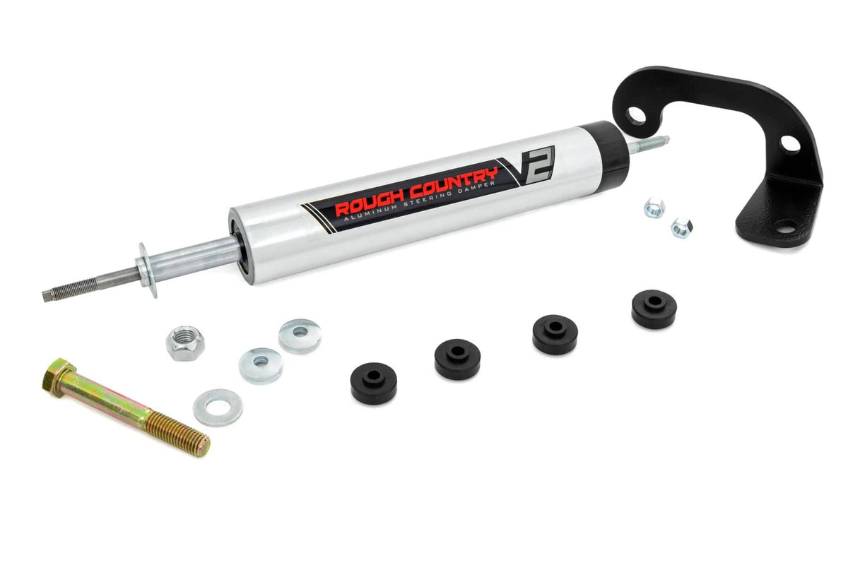 V2 STEERING STABILIZER 88-98 GM 1500 WITH ROUGH COUNTRY 4-6" LIFT