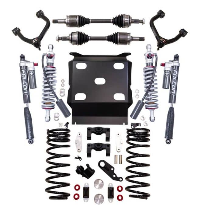 3" SST3.3 LIFT KIT W/HIGH-ANGLE CV AXLE KIT 22-26 TUNDRA