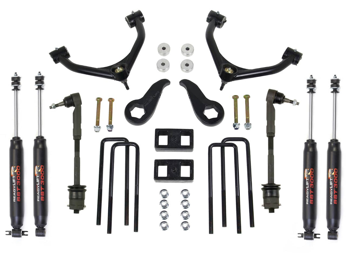 3.5" FRONT/2" REAR LIFT 11-19 GM HD