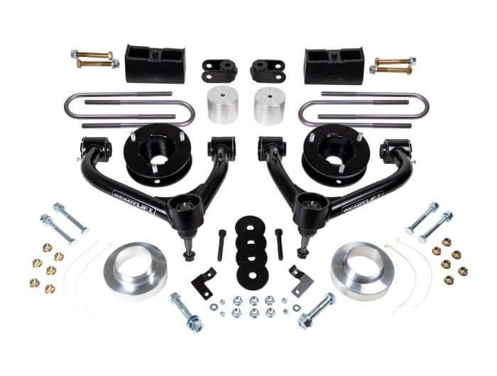 4" FRONT/3" REAR STT LIFT KIT ; 25-26 GM 1500