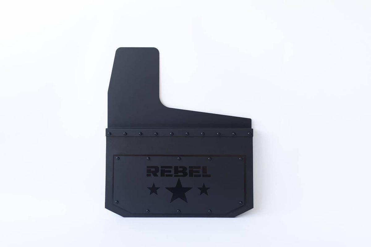 23.75" X 27.5" KICKBACK DUALLY MUD FLAPS (PAIR)