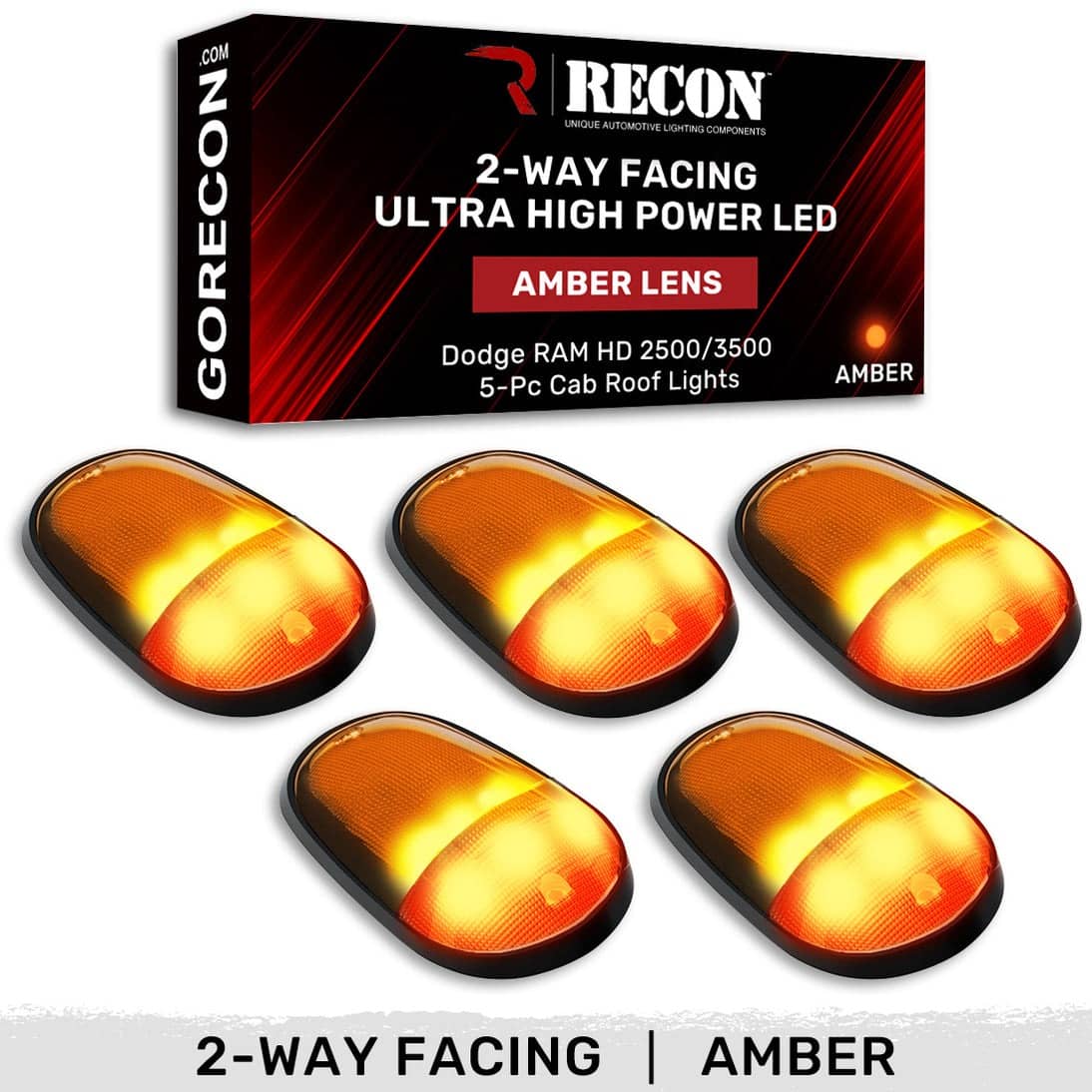 CAB LIGHTS 03-18 RAM 2500/3500 5PC
