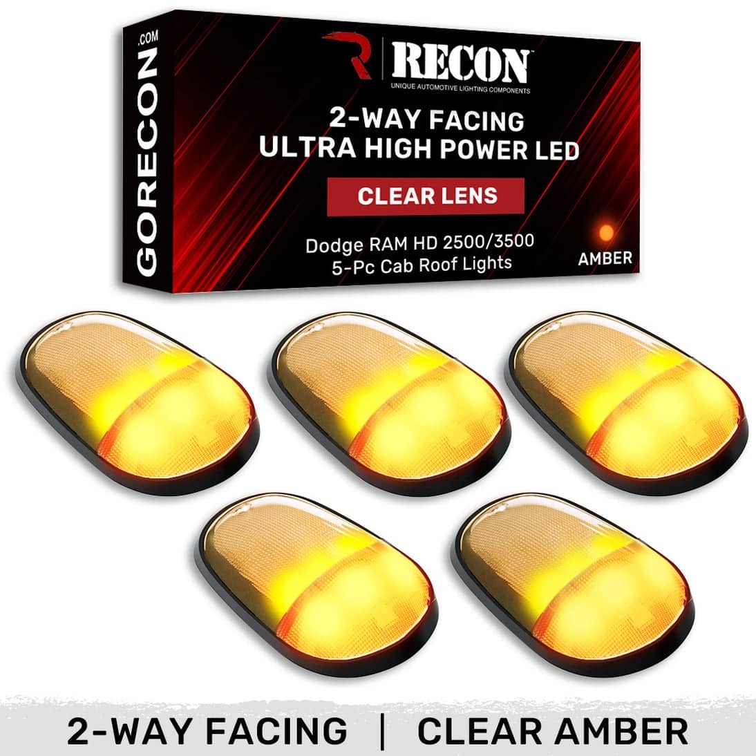 CAB LIGHTS 03-18 RAM 2500/3500 5PC