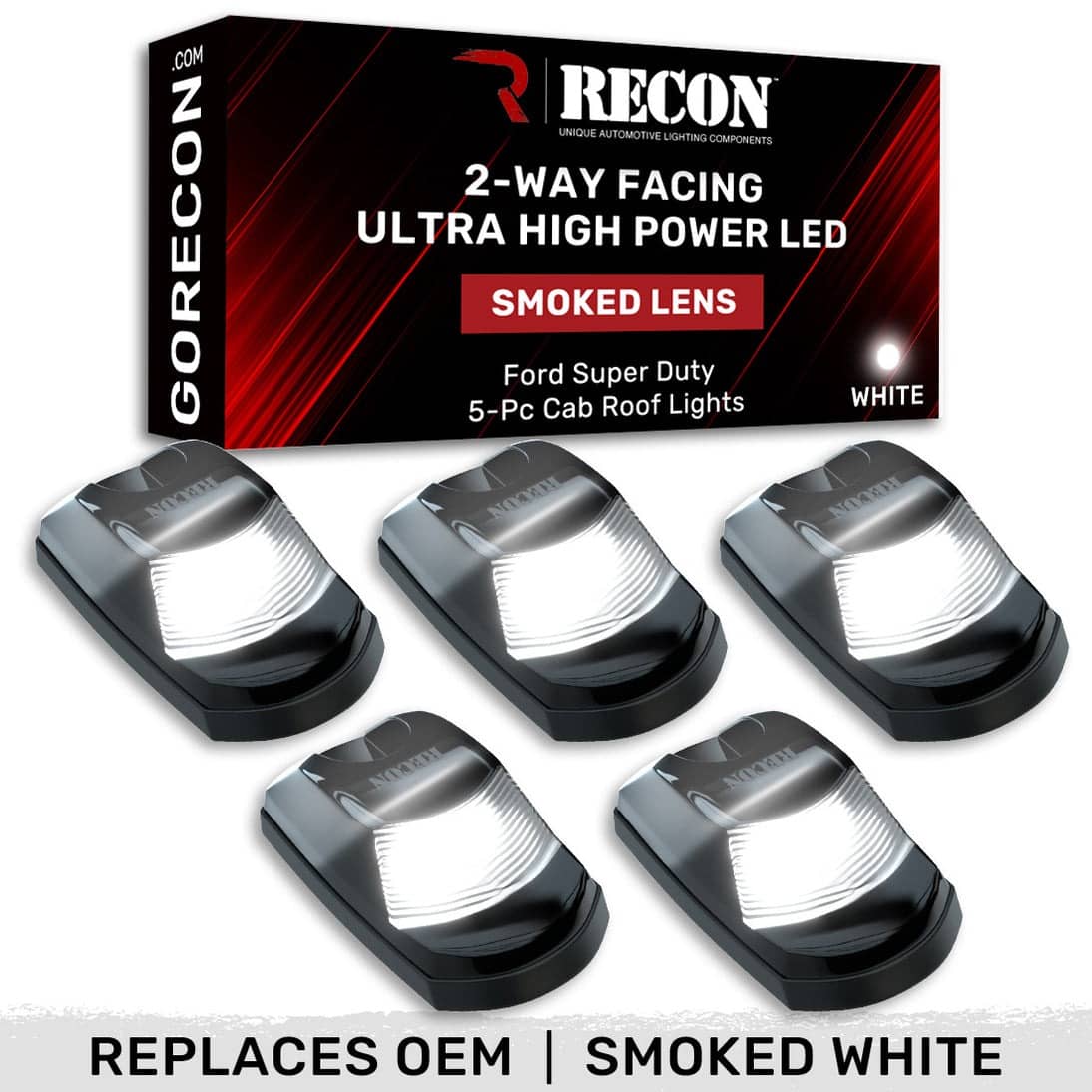 CAB LIGHTS 17-22 S/DUTY 5PC