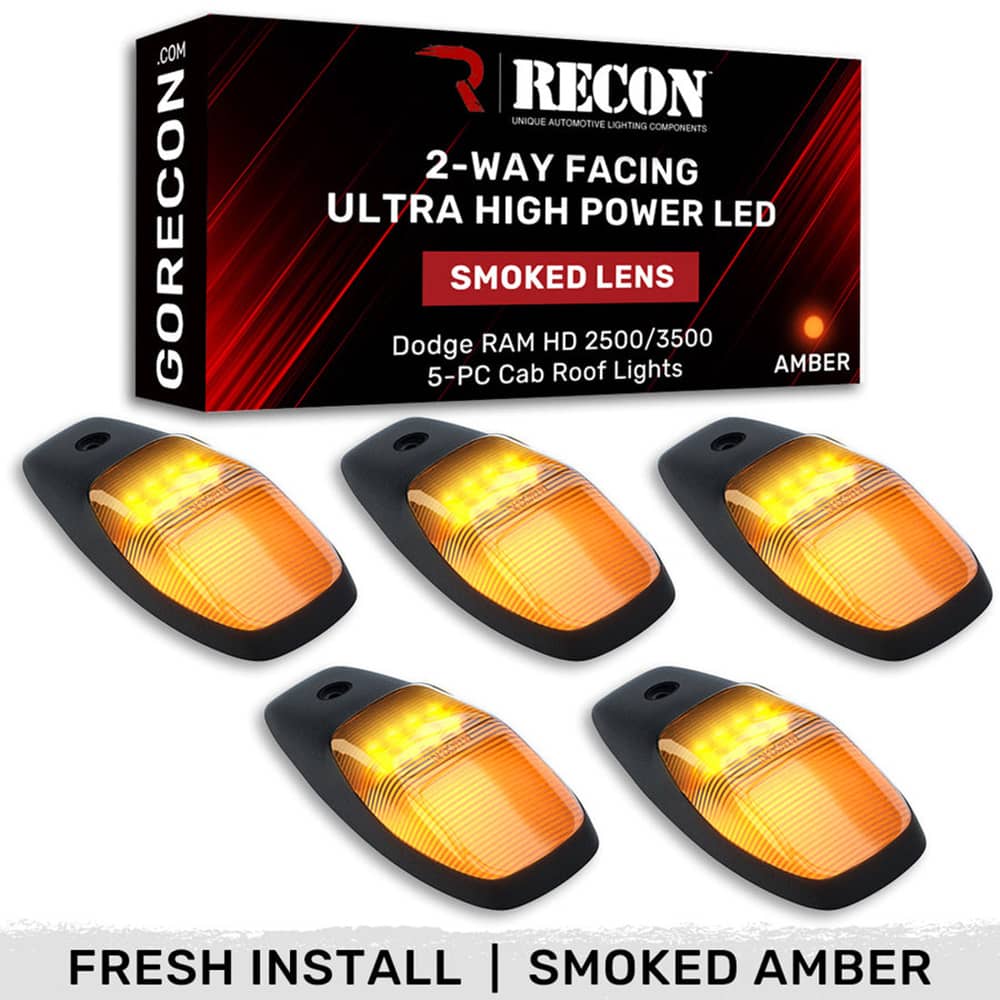 CAB LIGHTS 19-26 RAM 2500/3500 5PC