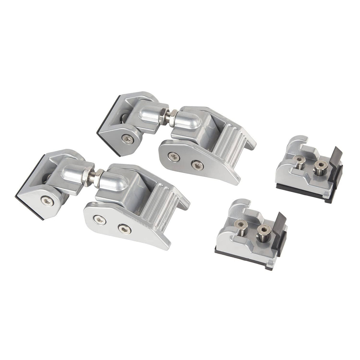 SILVER HOOD CATCH (PAIR) 18-26 WRANGLER JL/20-26 GLADIATOR