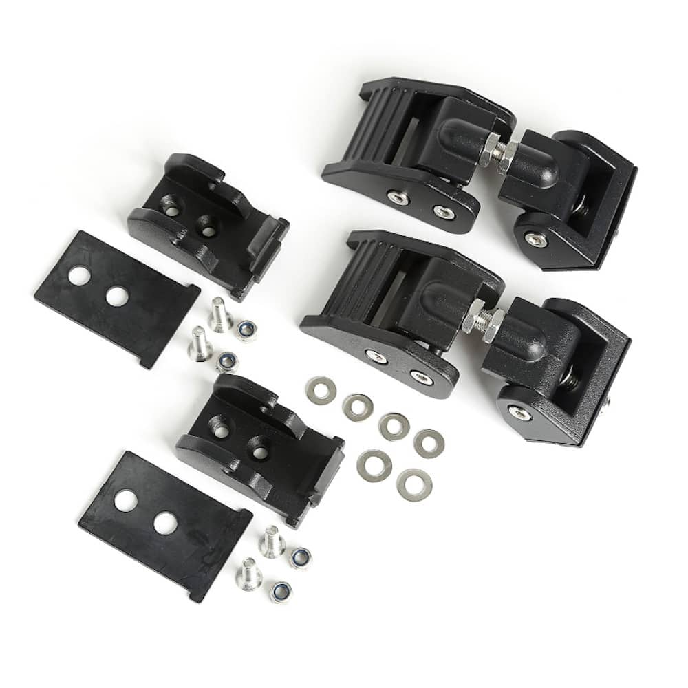 BLACK HOOD CATCH (PAIR) 20-26 GLADIATOR/ 18-26 WRANGLER JL
