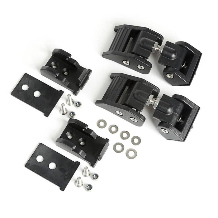 BLACK HOOD CATCH (PAIR) 20-26 GLADIATOR/ 18-26 WRANGLER JL