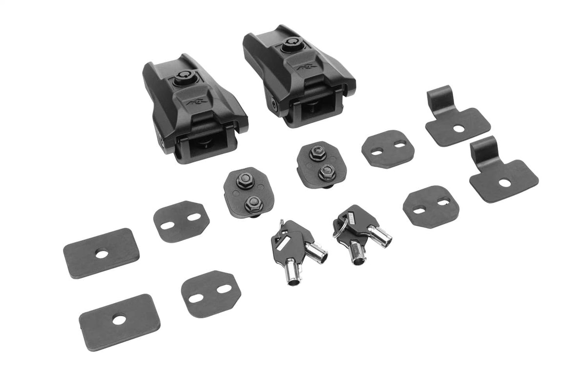 BLACK HOOD CATCH (PAIR) 07-26 WRANGLER/20-26 GLADIATOR