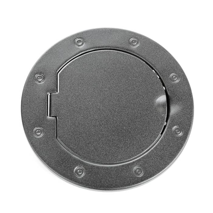 GAS DOOR COVER BLACK 07-18 WRANG.JK