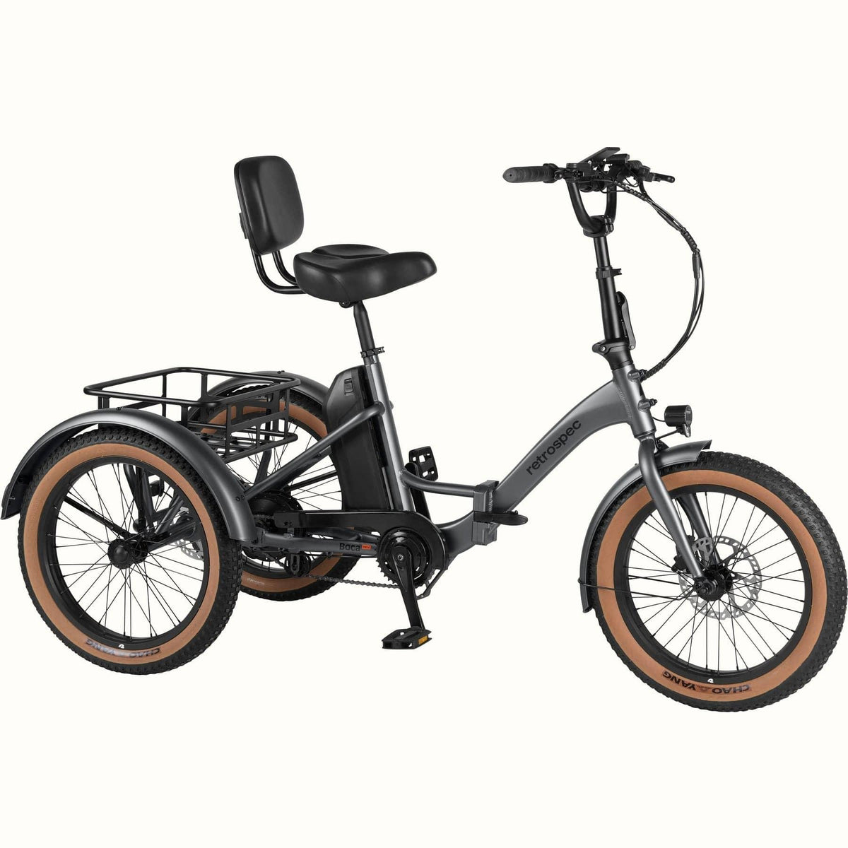 BOCA REV TRIKE 500W/48V - MATTE GRAPHITE