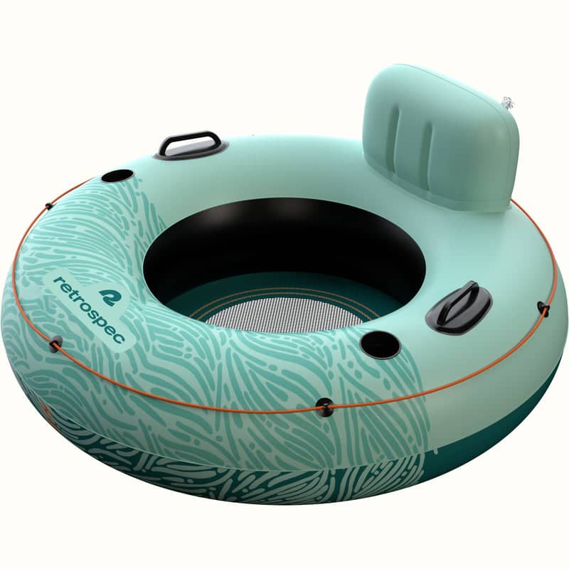 SIESTA FLOAT SEAFOAM TIDE INFLATABLE RIVER TUBE