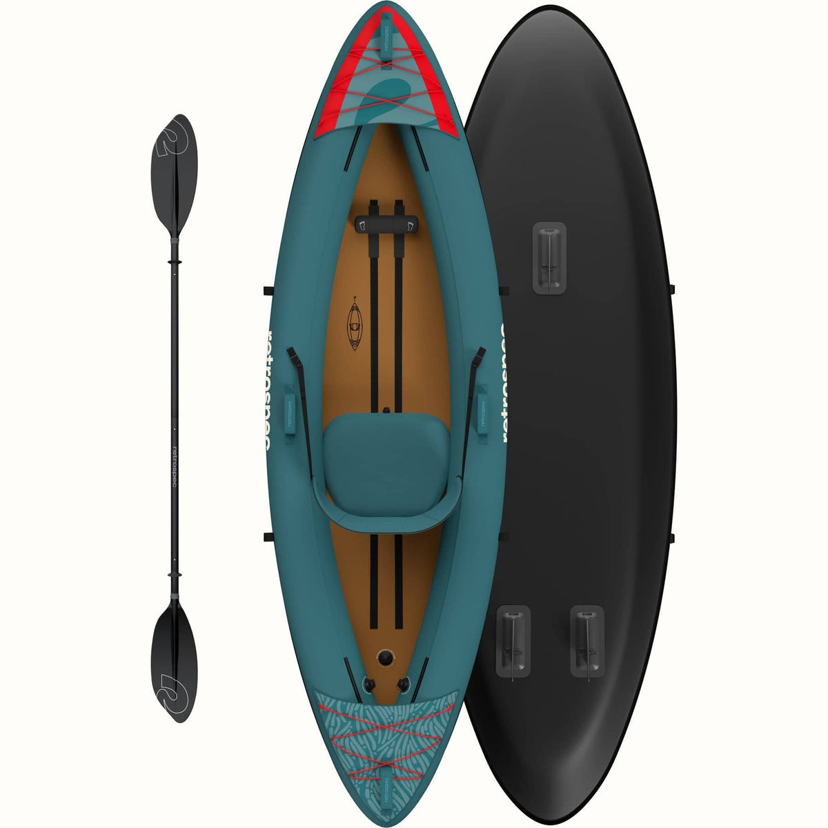 COASTER NFLATABLE KAYAK 1 PERSON AEGEAN TIDE