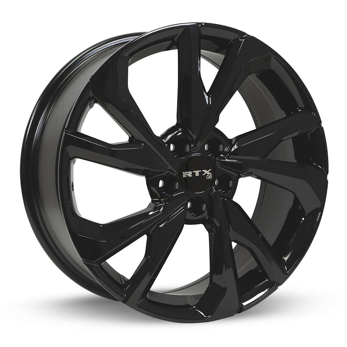 NIKKO GLOSS BLACK 17X7.5 5-114.3 64.1 CB +42MM