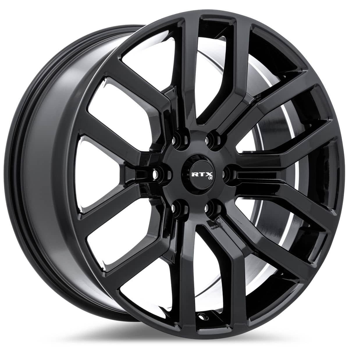 FD-01 GLOSS BLACK 20X9 6-135 87.1 CB +30MM
