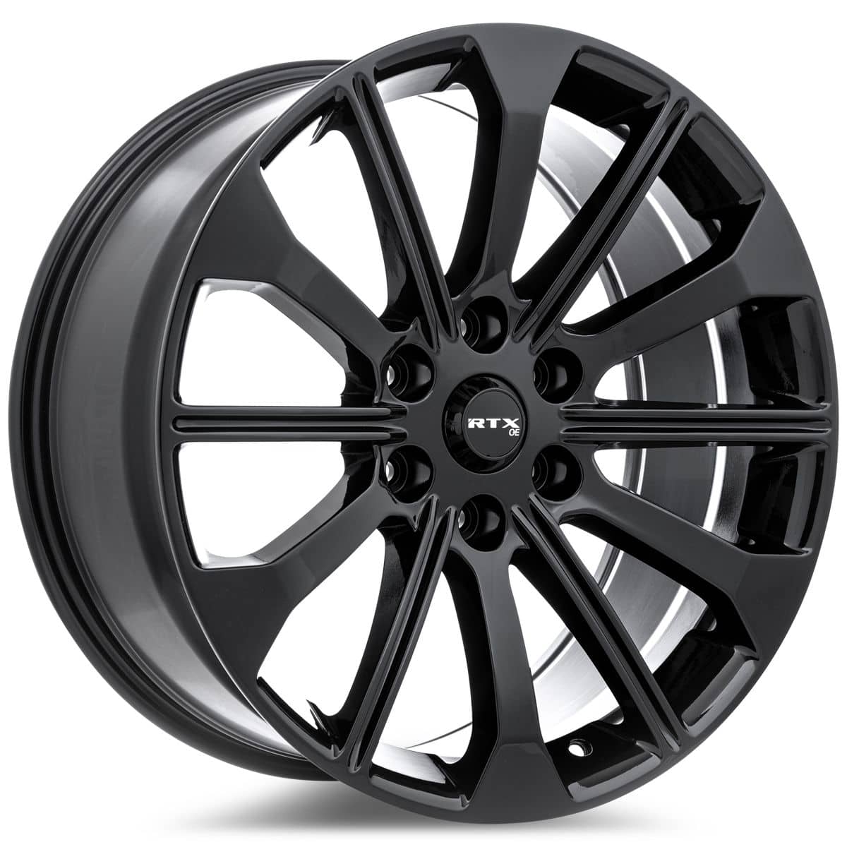 FD-02 GLOSS BLACK 20X9 6-135 87.1 CB +30MM
