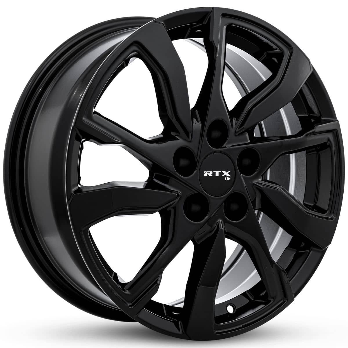 GM-07 GLOSS BLACK 18X7 5-115 70.3 CB +42MM