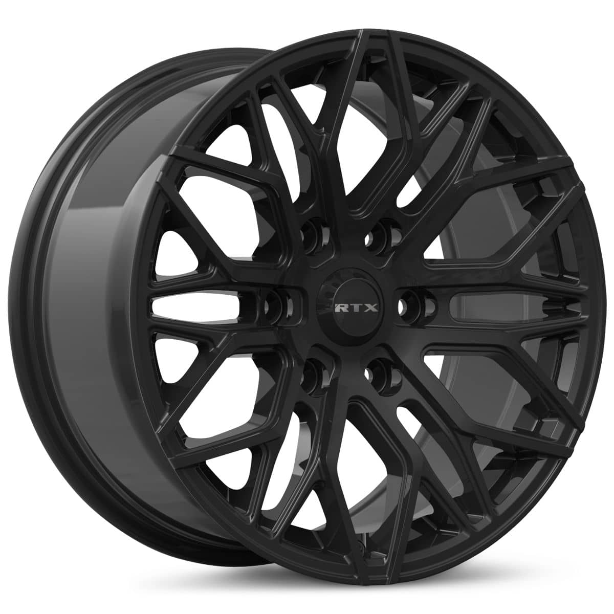 D01 GLOSS BLACK 20X9 6X132 74.5 CB +40MM