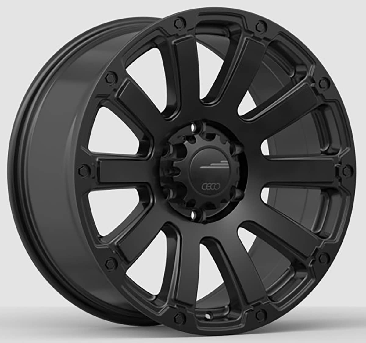 CECO C01T GLOSS BLACK 20X9 6-139.7 CB 106.1 +20MM