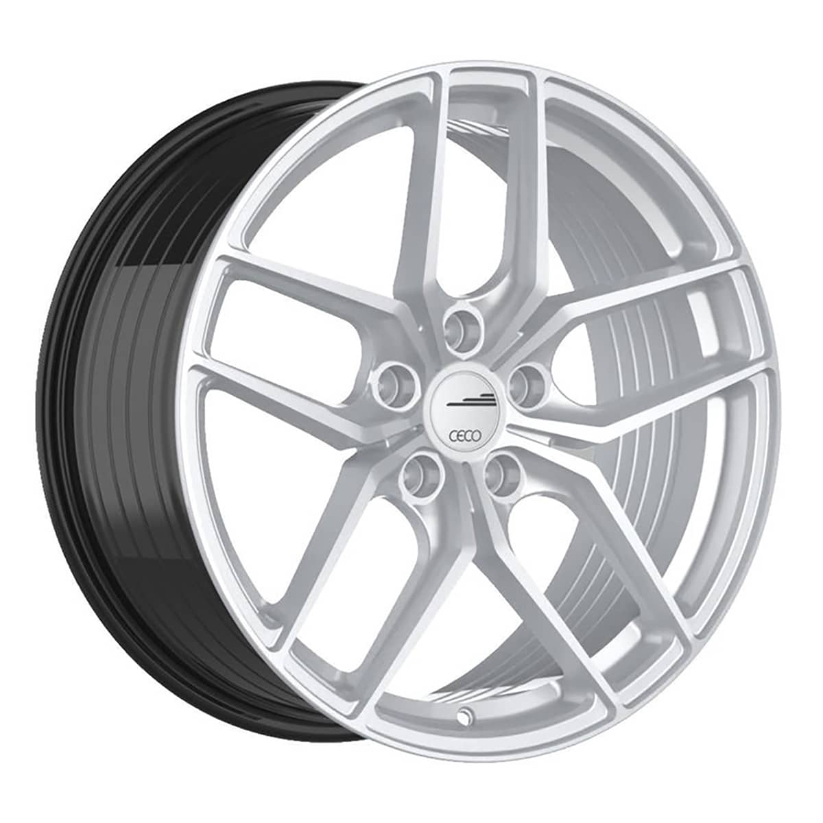 CECO C01T ULTRA SILVER 18X8 5-114.3 CB 73.1 +40MM