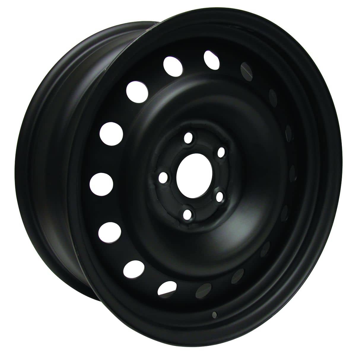 BLACK STEEL WHEEL 20X8 5-139.7 +20MM