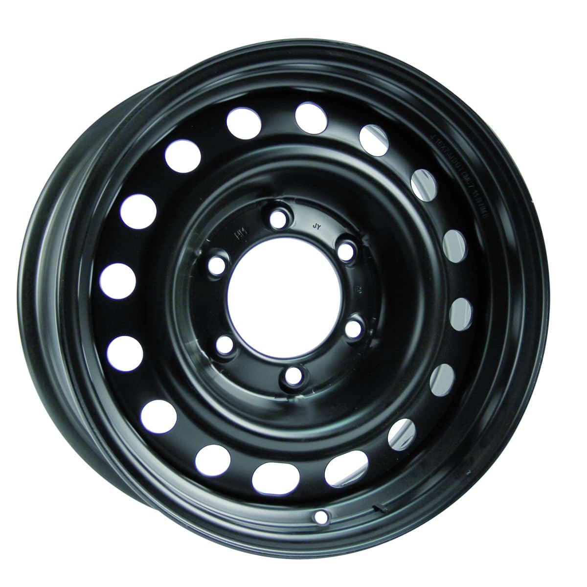 BLACK STEEL WHEEL 16X7 6-139.7 +5MM