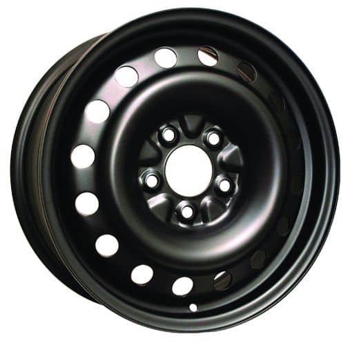 BLACK STEEL WHEEL 16X6.5 5-115 +52MM 70.3 CB