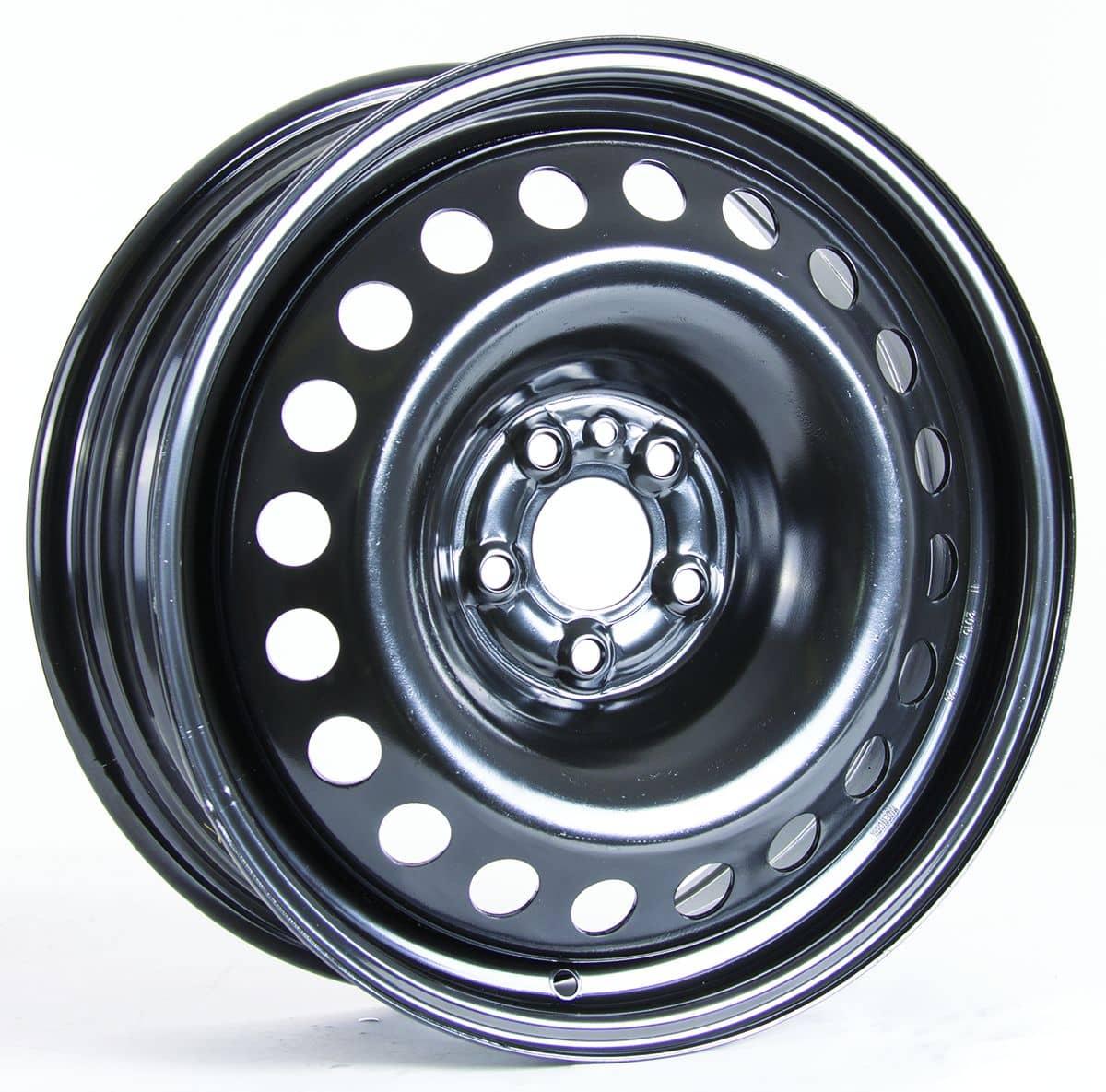 BLACK STEEL WHEEL 16X6 5-98 +36MM