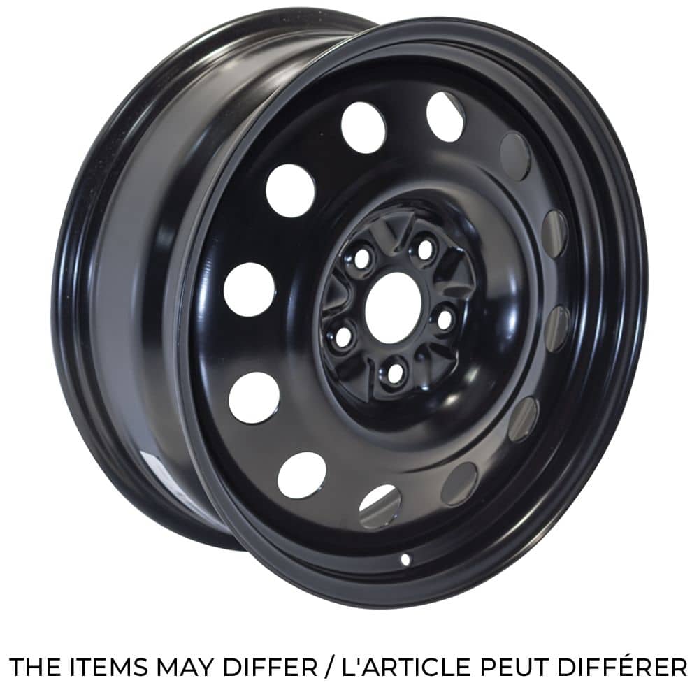 BLACK STEEL WHEEL 17X7.5 5-120 +42MM 64.1 CB
