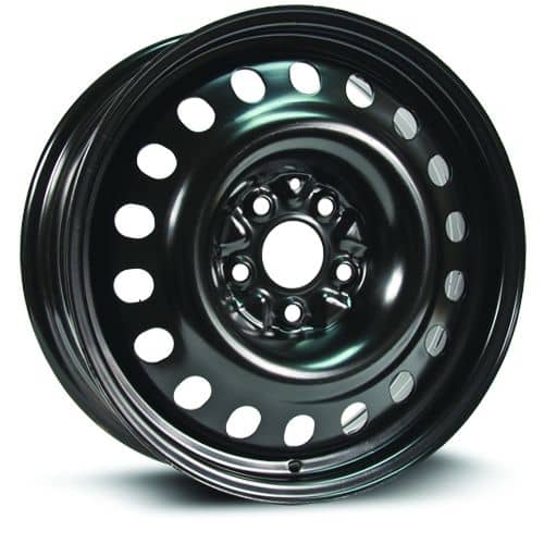 BLACK STEEL WHEEL 17X7 5-114.3 +40MM