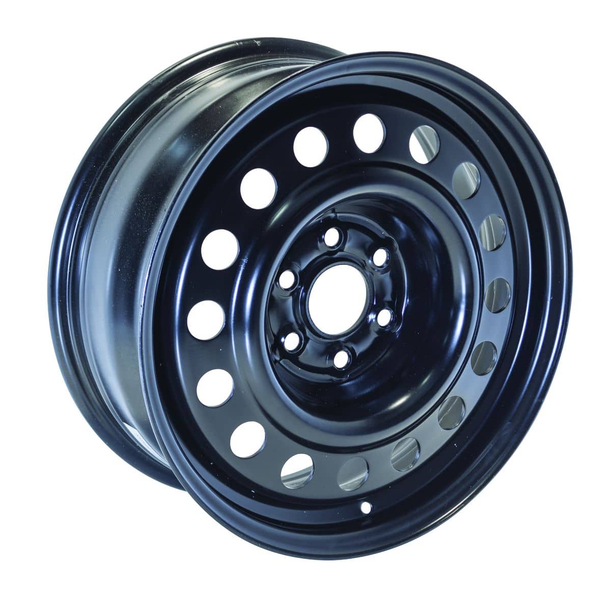 BLACK STEEL WHEEL 17X7 6-120 +30MM 67.1 CB