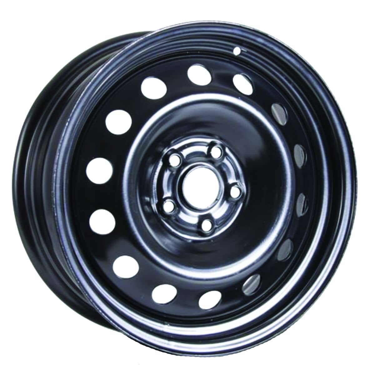 BLACK STEEL WHEEL 17X7 5-112 +50MM 57.1 CB