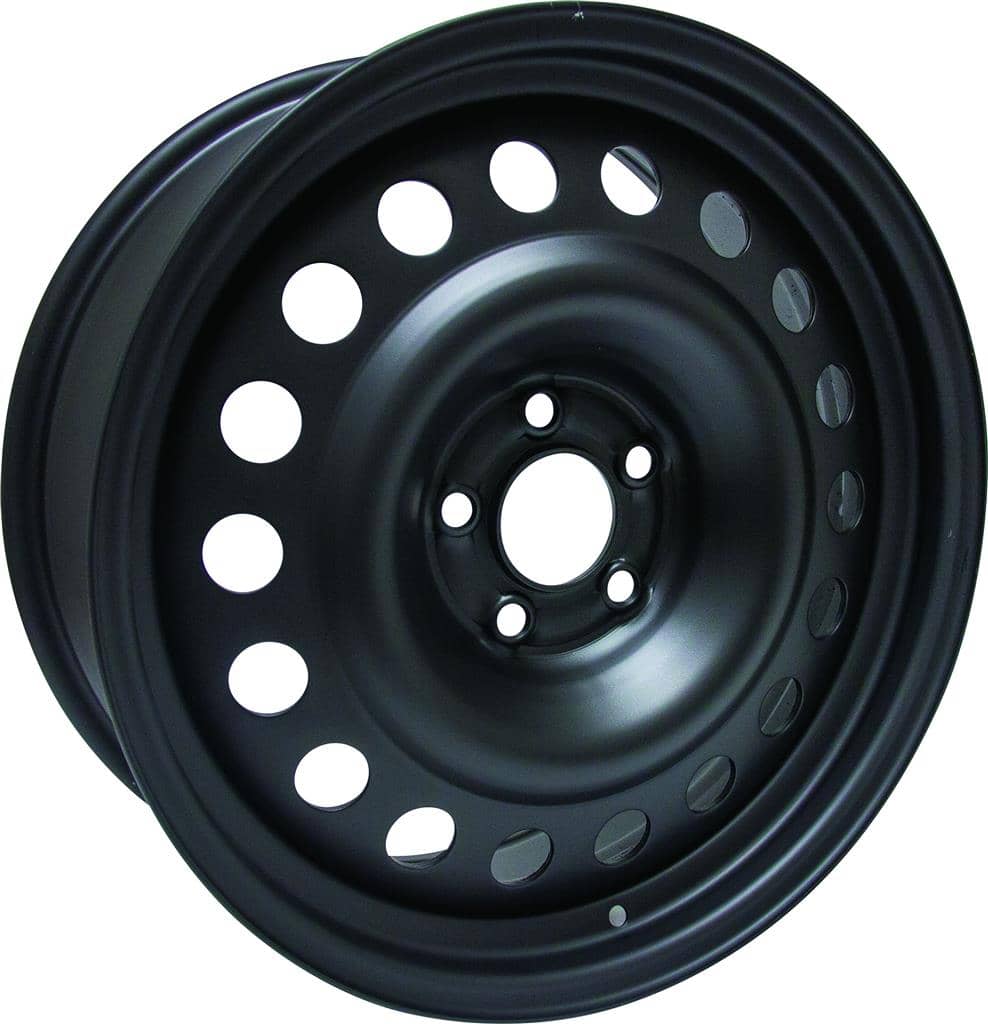 BLACK STEEL WHEEL 18X7.5 5-112 +45MM 66.6 CB
