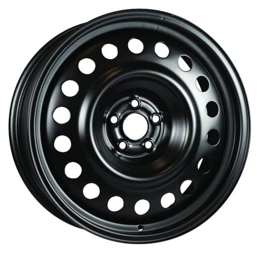 BLACK STEEL WHEEL 18X7.5 5-100 +42MM