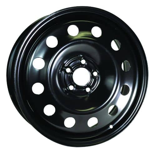 BLACK STEEL WHEEL 18X7.5 5-108 +42MM 63.4 CB