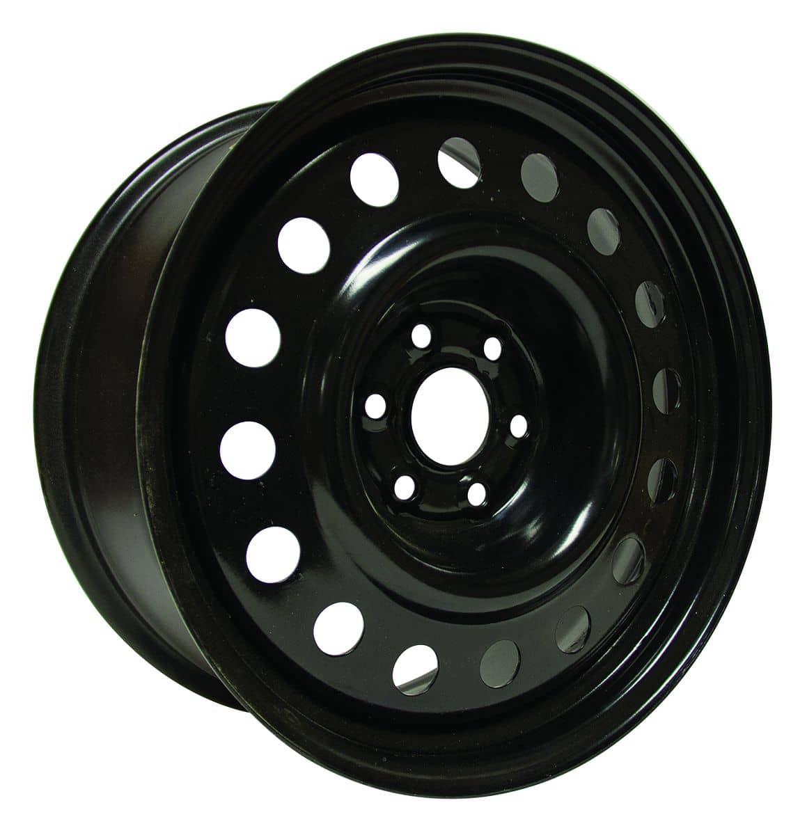 BLACK STEEL WHEEL 18X8 6-120 +35MM 67.1 CB