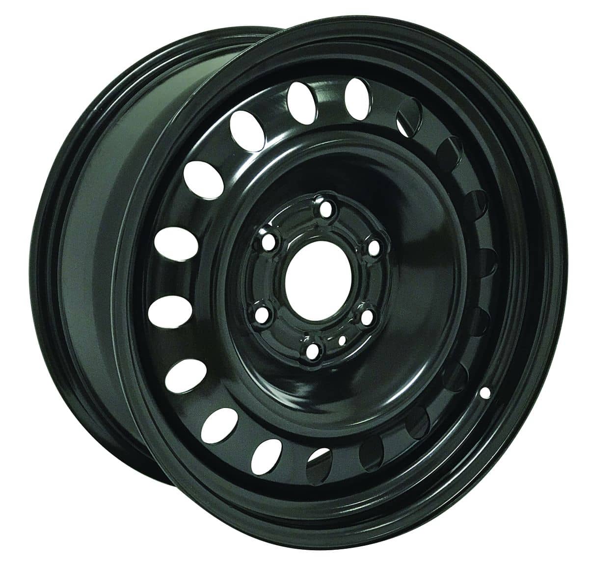 BLACK STEEL WHEEL 18X8 6-139.7 +25MM 78.1 CB