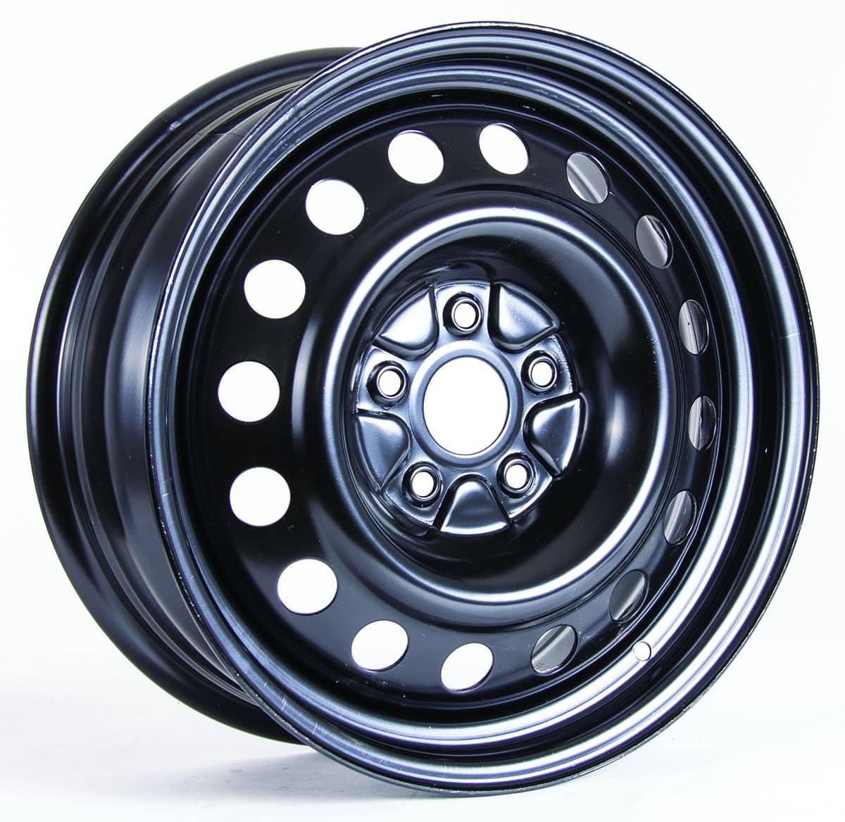 BLACK STEEL WHEEL 17X7 5-114.3 +40MM 60.1 CB